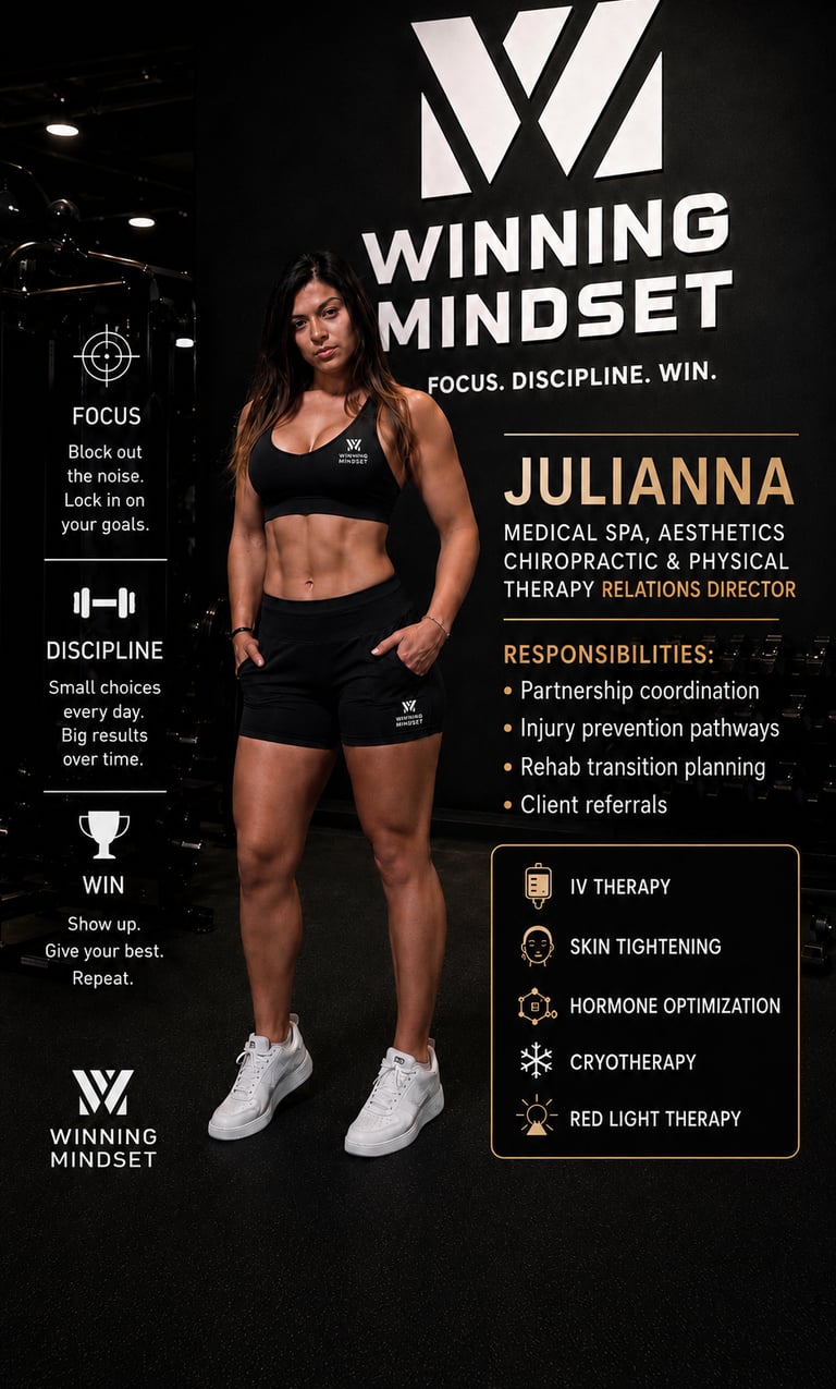 Recovery, aesthetics, and wellness partnership leadership