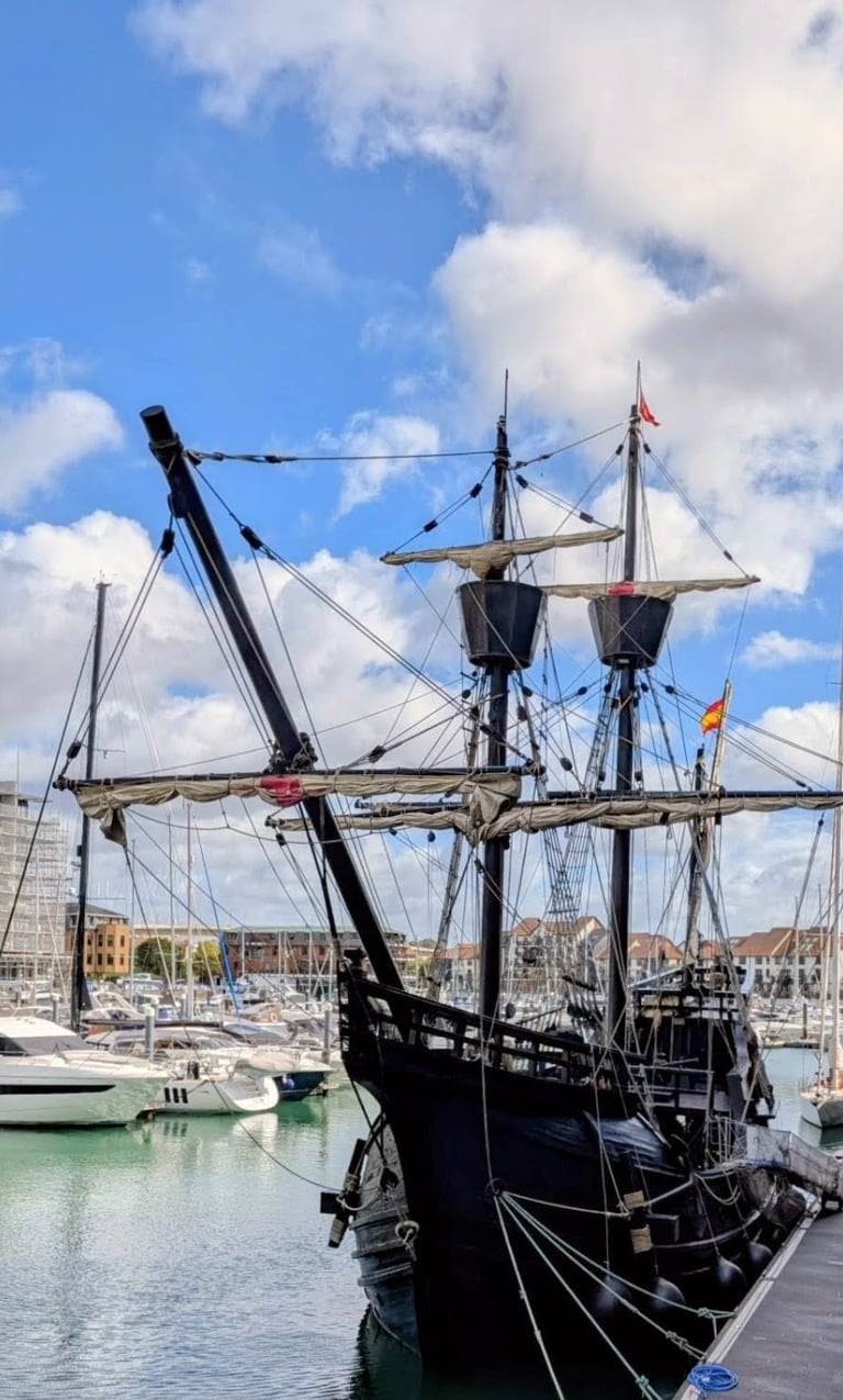 Ocean Village - 'The NAO VICTORIA' visit 2025.