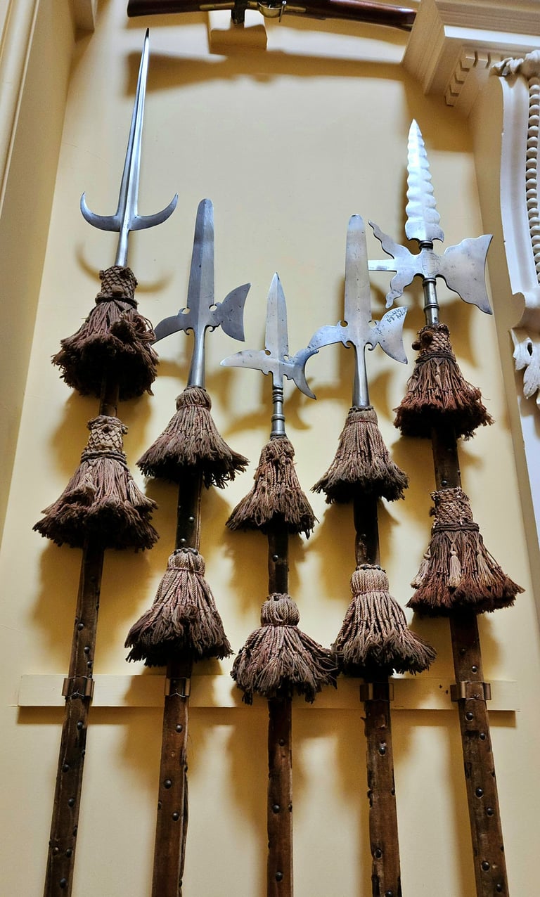Culloden Blood-Soaked Tassels in Inverary Castle