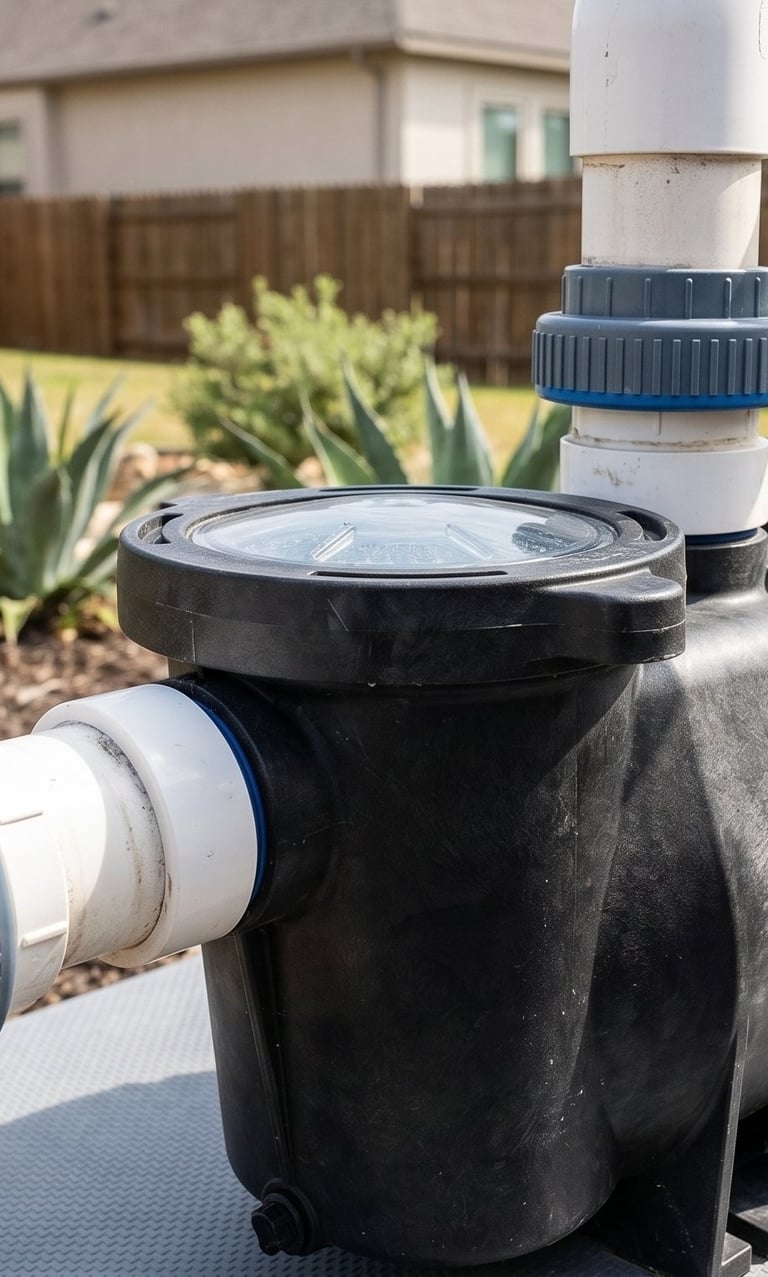 Residential pool pump for pool pump repair in Round Rock TX