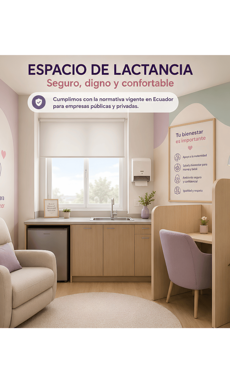 Salas seguras, confort y bienestar.