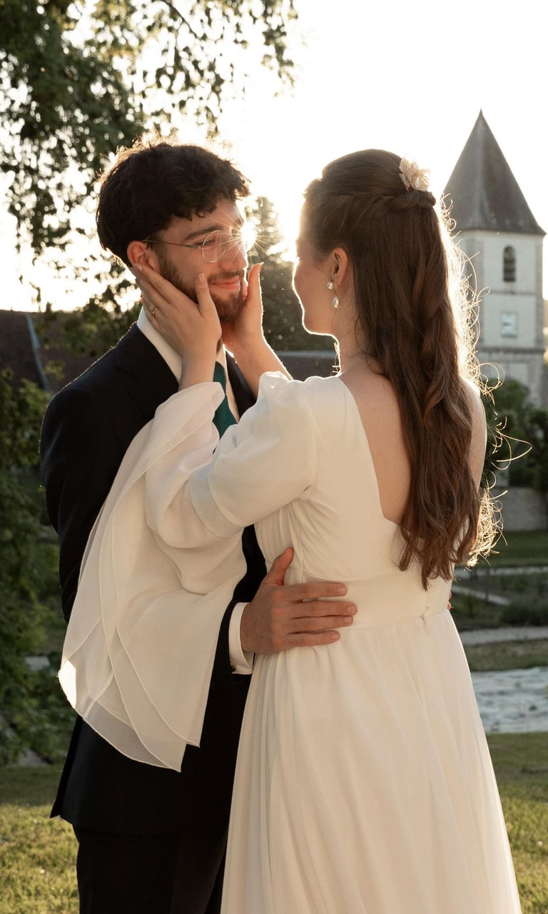 Robe de mariée Blanc Muguet