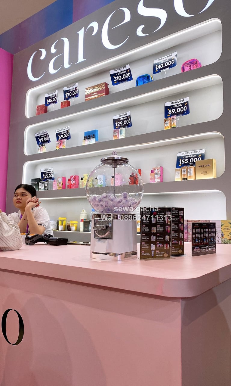 sewa mesin gacha gachapon murah