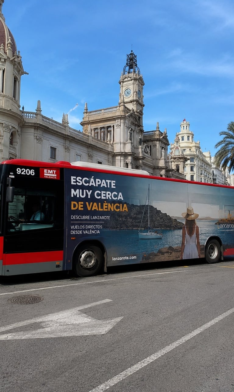 Publicidad Autobuses Valencia