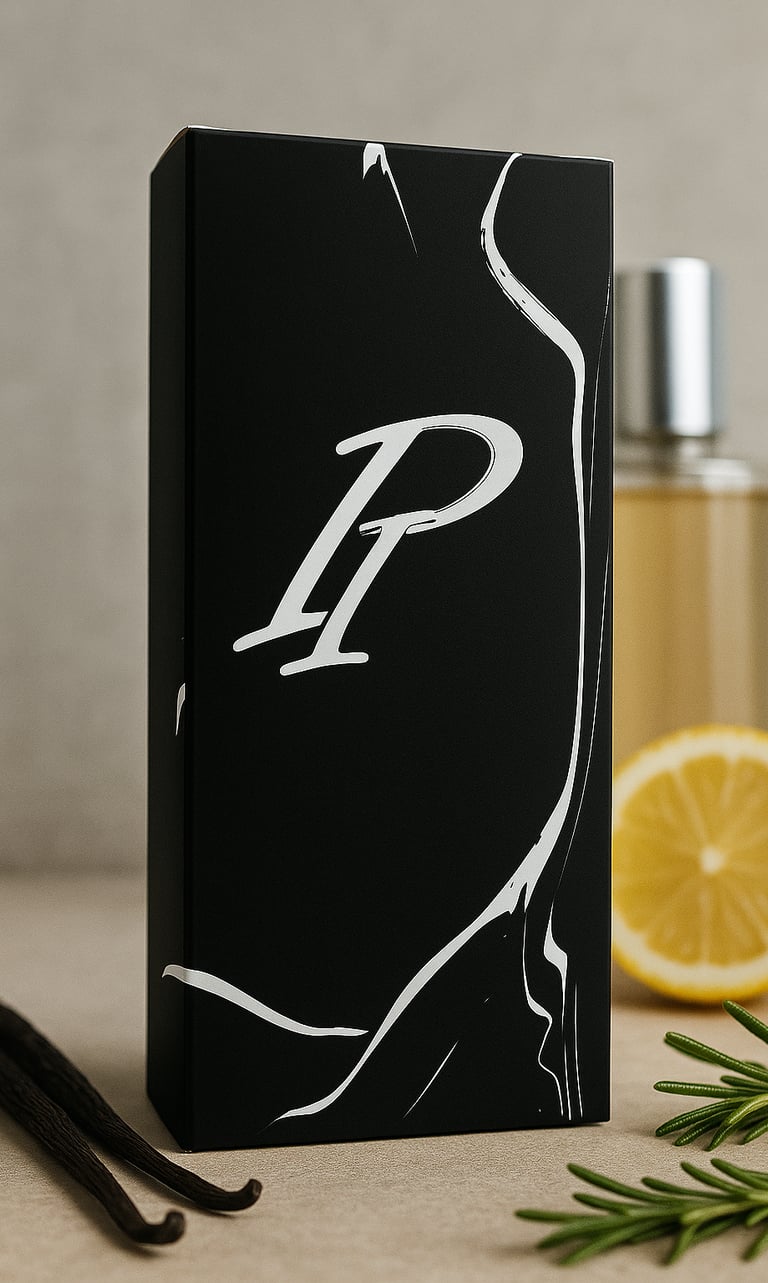 Perfume masculino Perfumes Itan en presentación de 100 ml con muestra adicional de 8 ml.