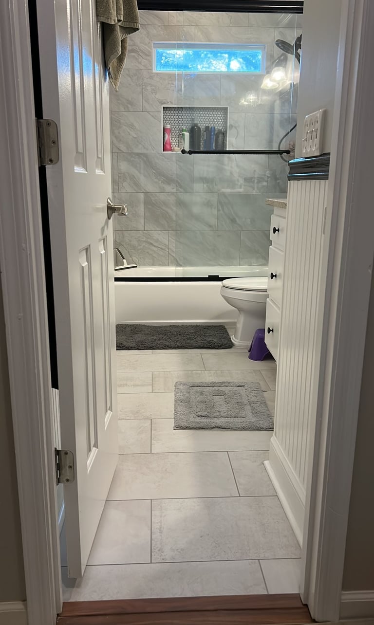 tile bathroom