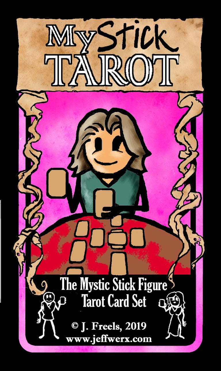The MyStick Mystic Stick Figure Tarot Deck link to purchase