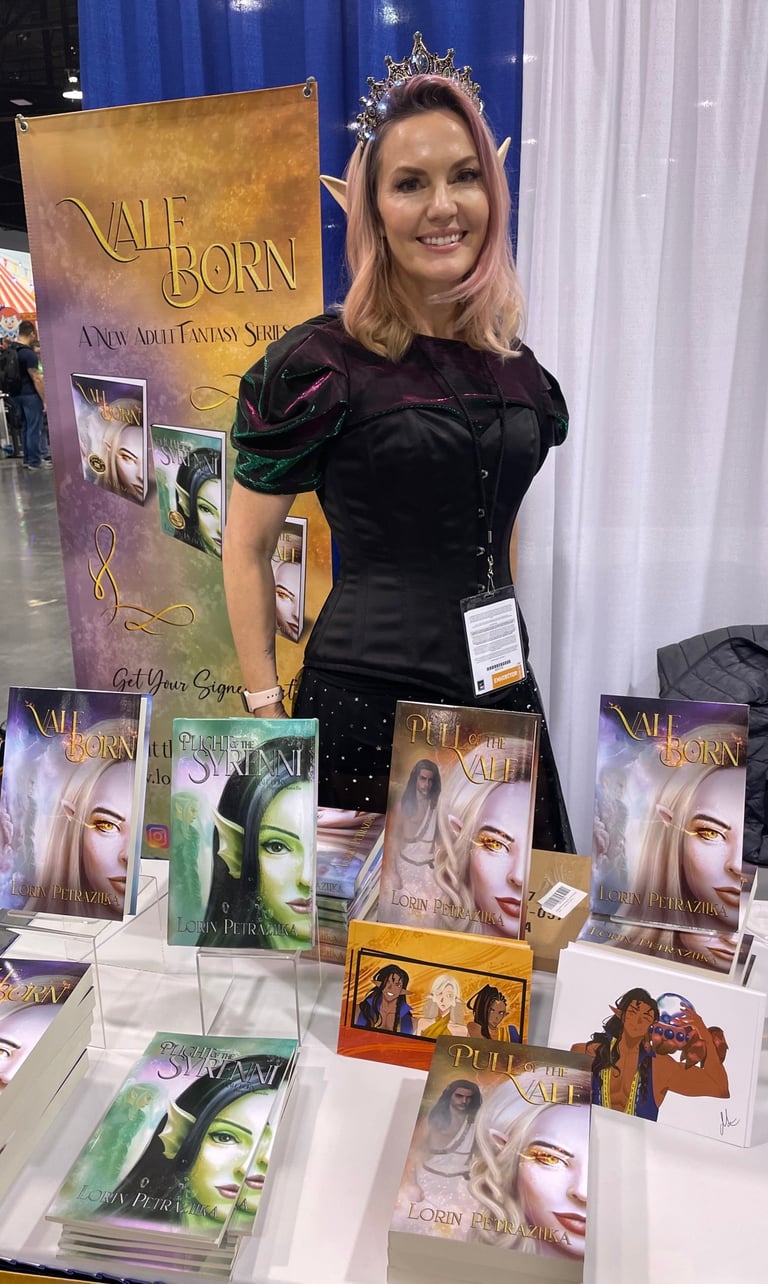 Lorin at WonderCon in Anaheim, CA