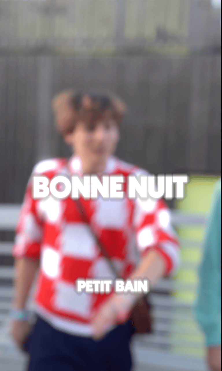 Reel - after movie bonne nuit