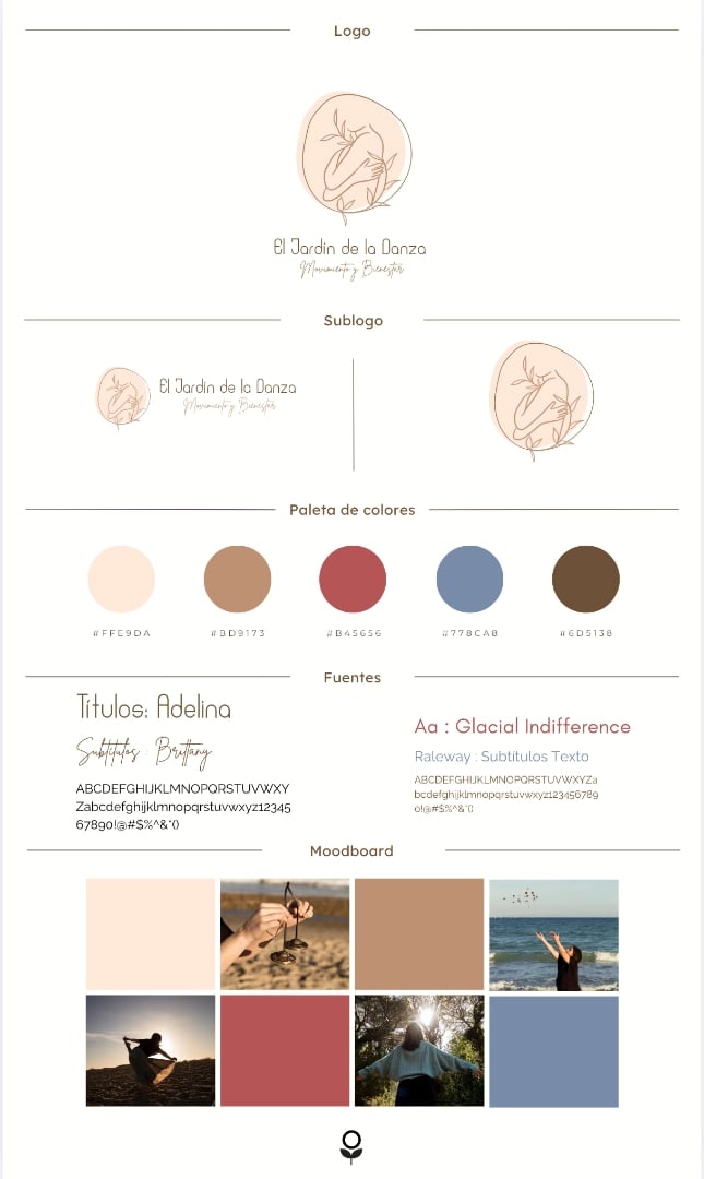 manual de marca para branding llavoretes social media con logotipo, isotipo, pantones y fuentes