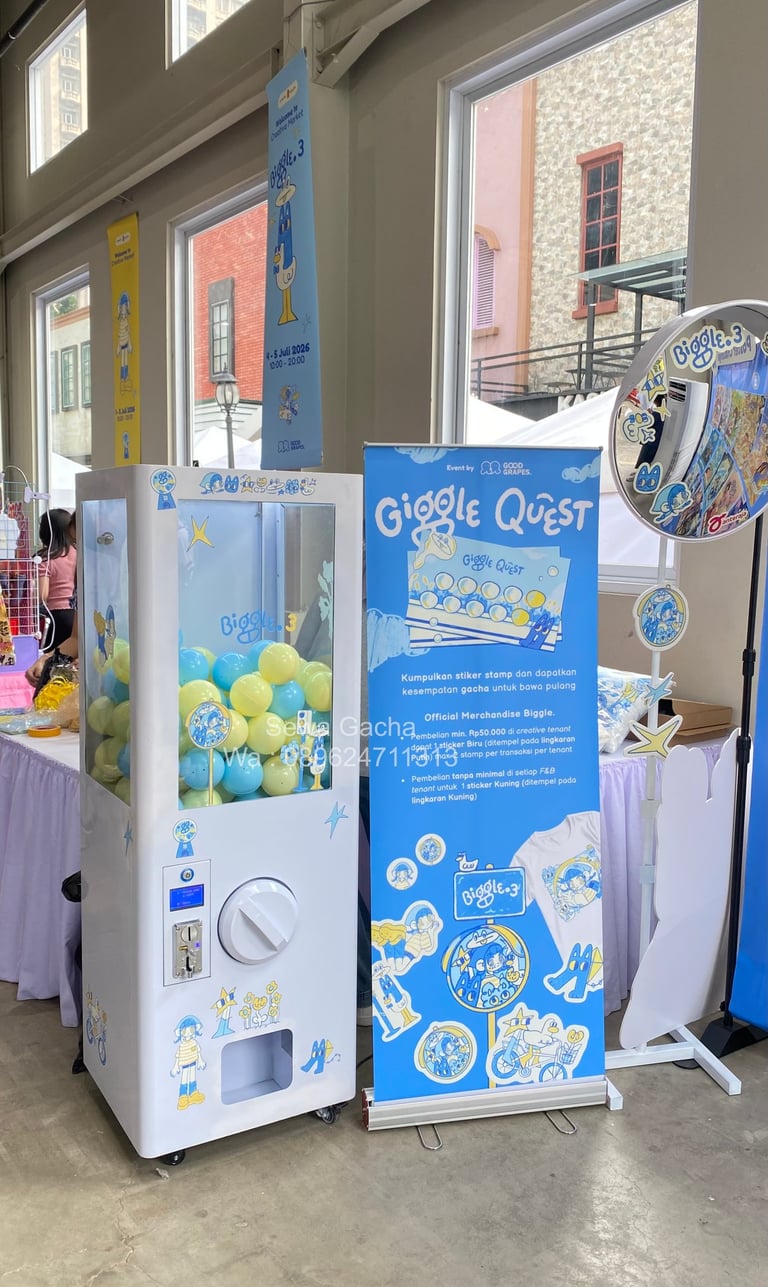 sewa mesin gachapon jumbo