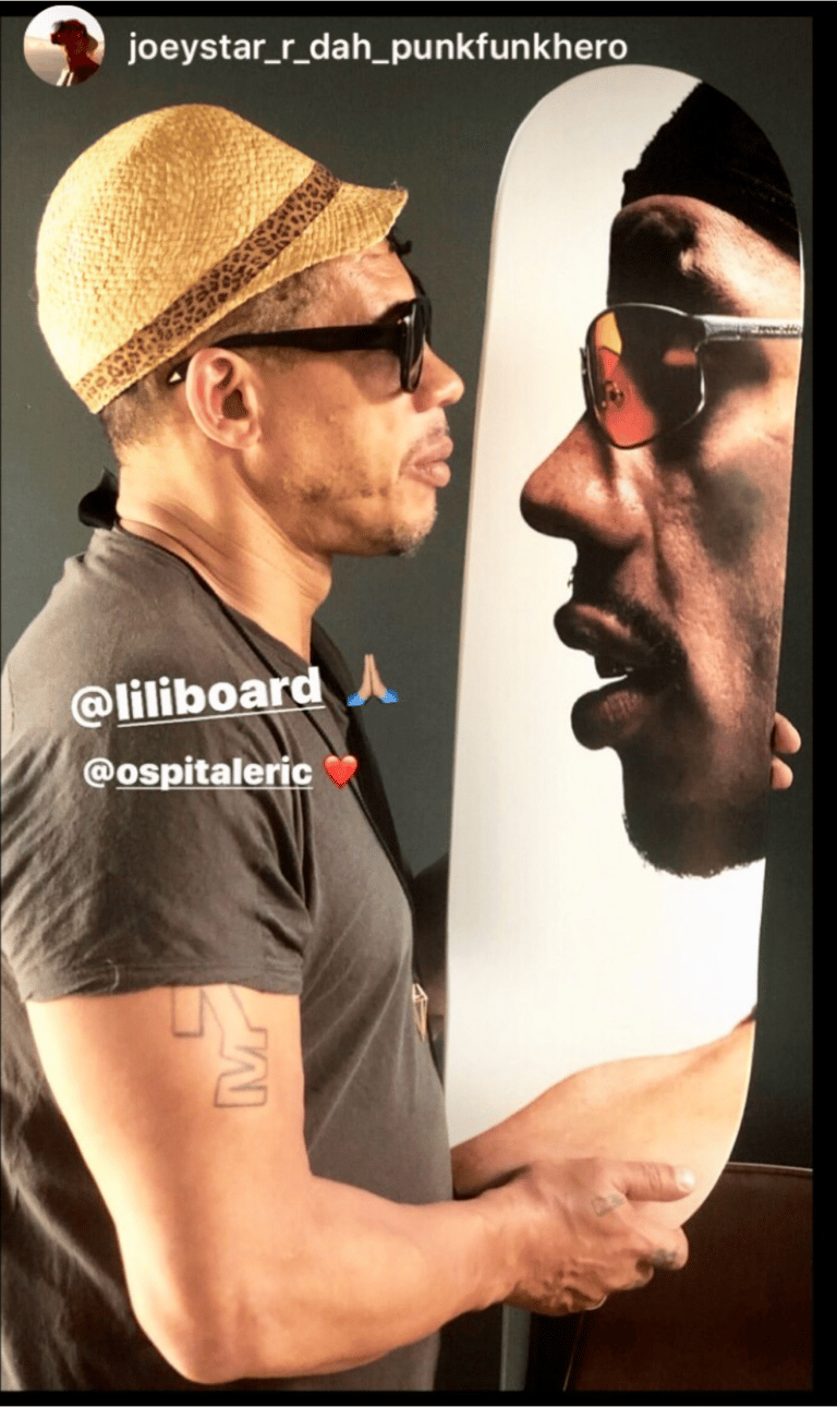Skate personnalisé pour Joey Star