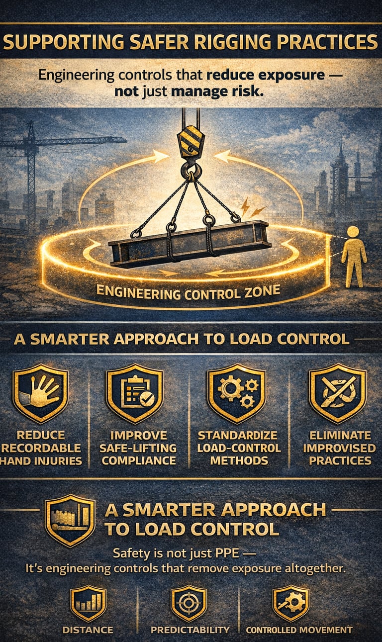 PSC Guide-It Safety Rigger Tagline