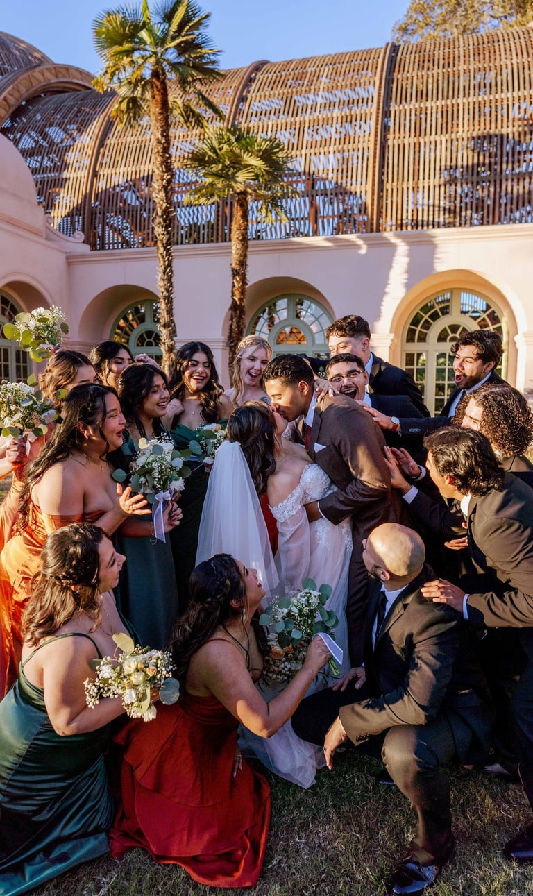 Wedding in Balboa Park, San Diego
