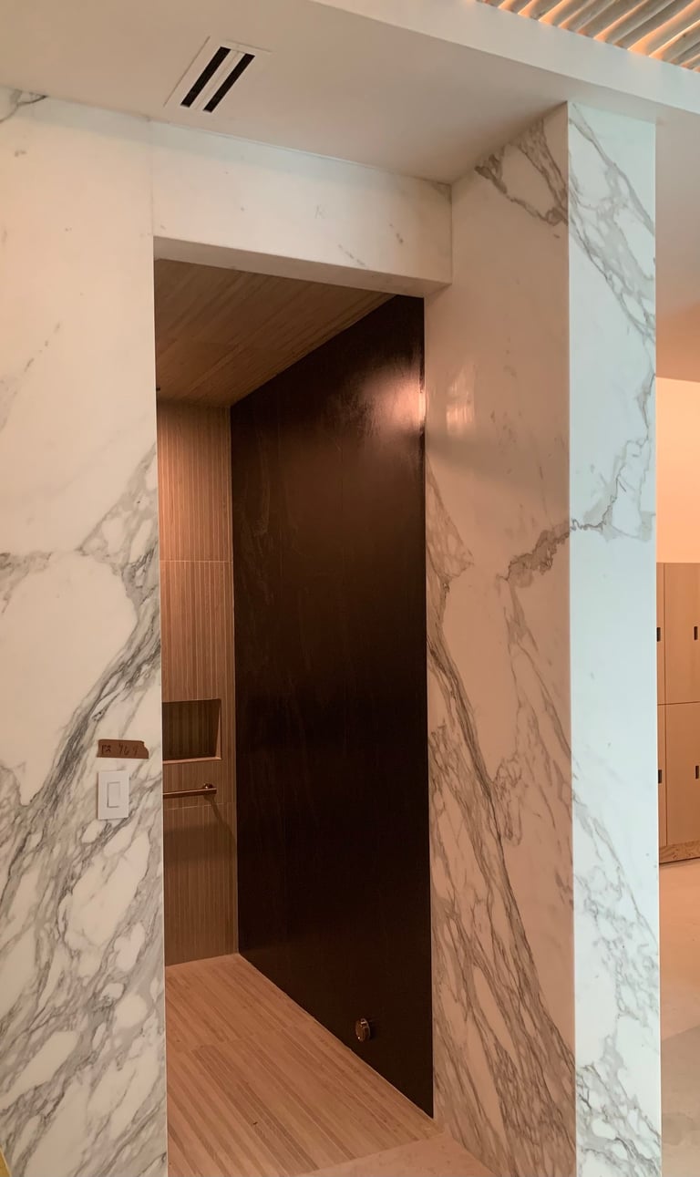 marble walls Naples Florida