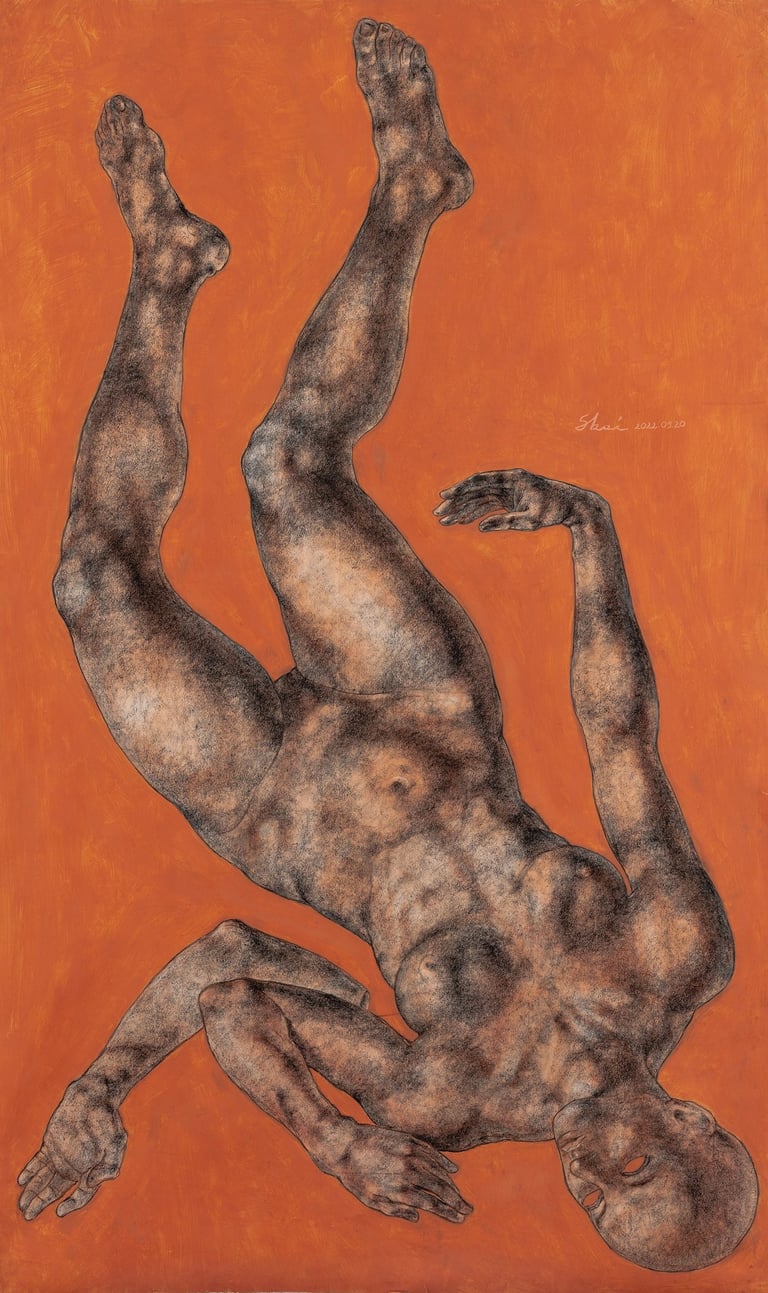 Naujas, lithuanian artist, new, art, Verdingyte, Skaiste, figure