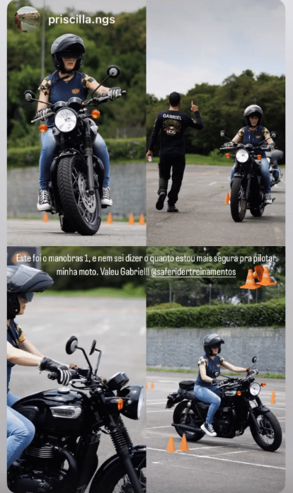 exemplos de pilota em treinamento