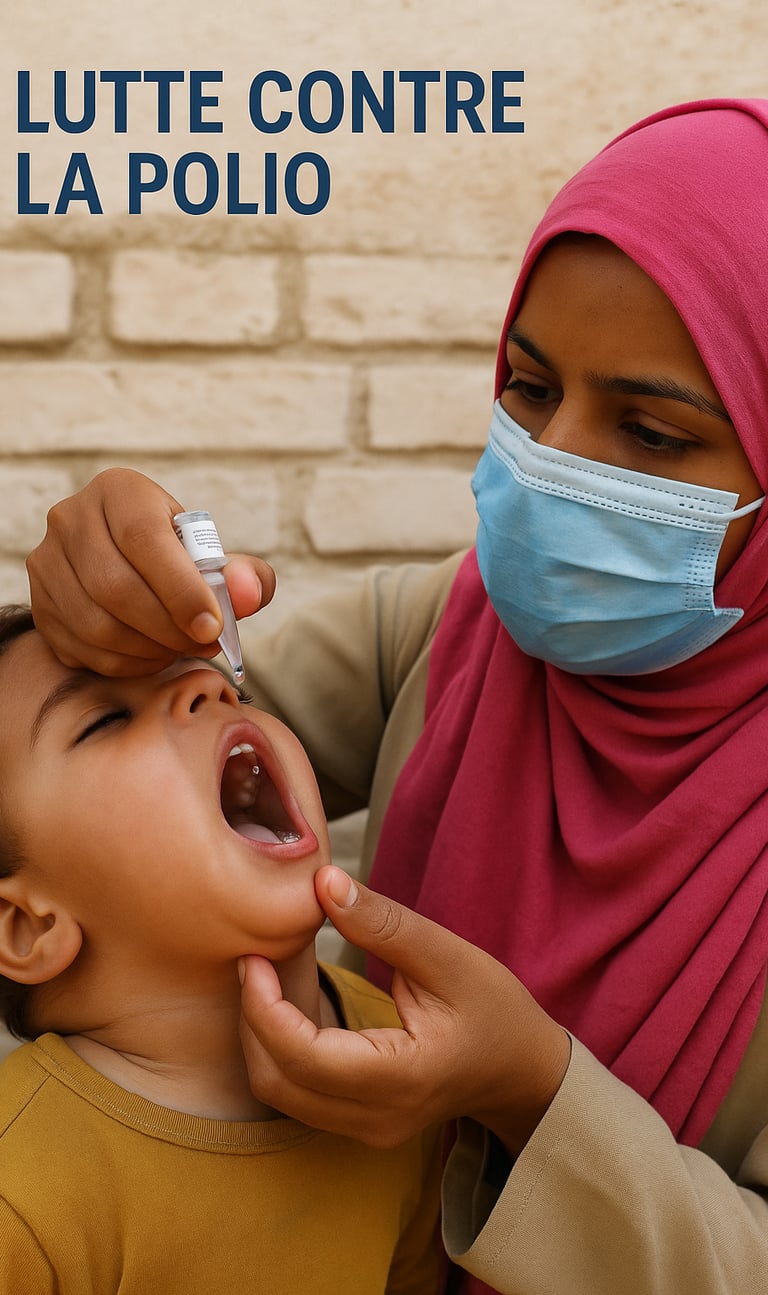 Administration du Traitement - Journée mondiale de lutte contre la polio