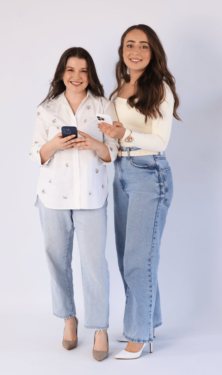 Maria Basso e Eduarda Kerber, fundadoras da Dua Propriedade Intelectual