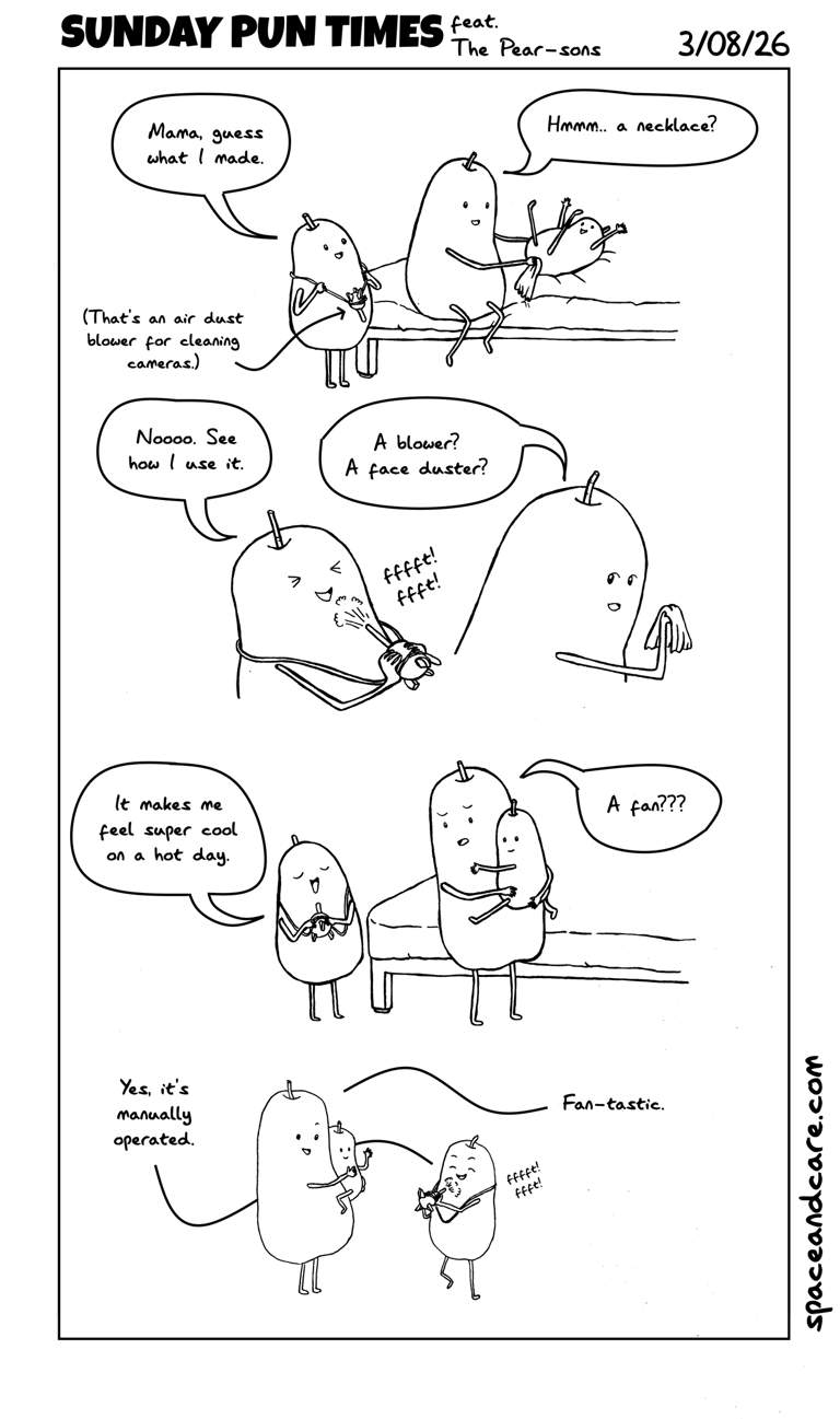 Child pear explaining a cool invention.