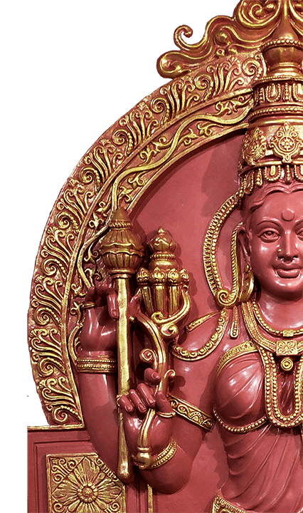 Lalita Devi 3D high relief mural by Infinity Art Services, Mumbai.