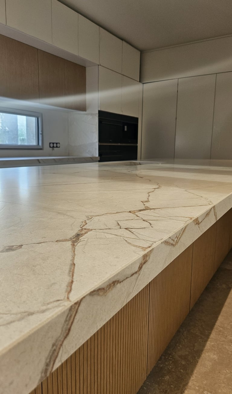 Ilot jonction coverlam canela roma