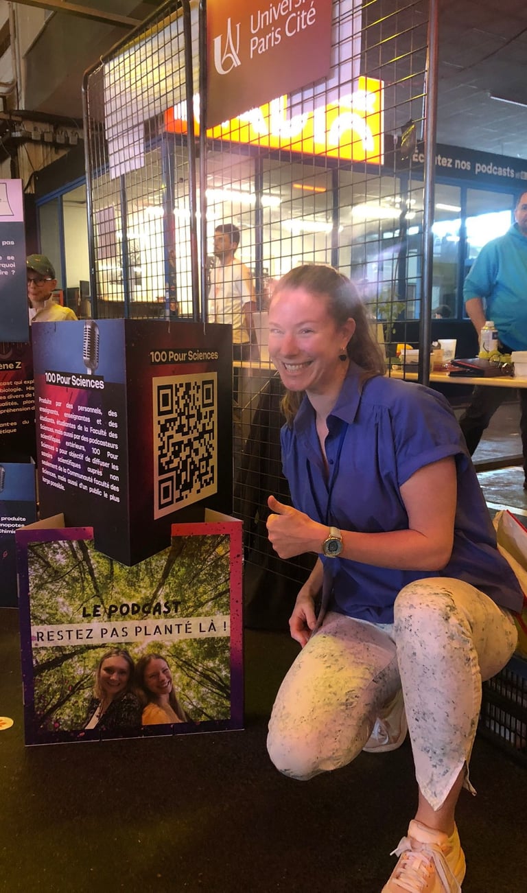 Restez pas planté là ! au festival double science