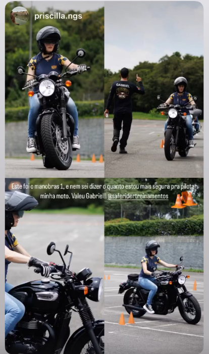 exemplos de pilota em treinamento