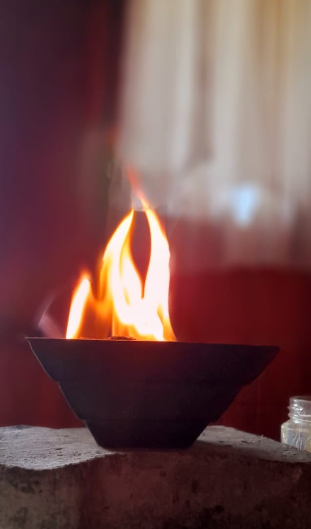 agnihotra terapia homa argentina piramide de cobre fuego sagrado