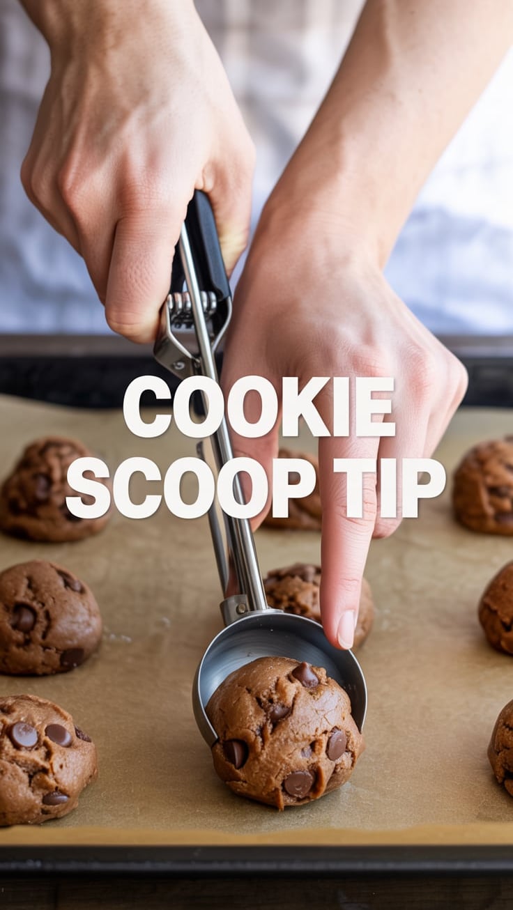 Cookie Scoop Tip