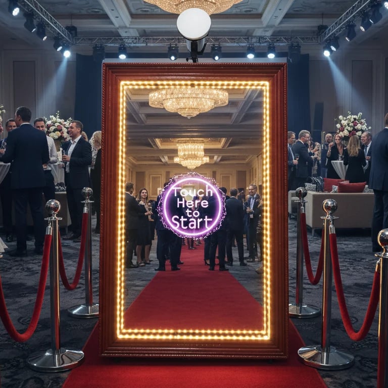 The First Magic Mirror Photobooth in Indonesia