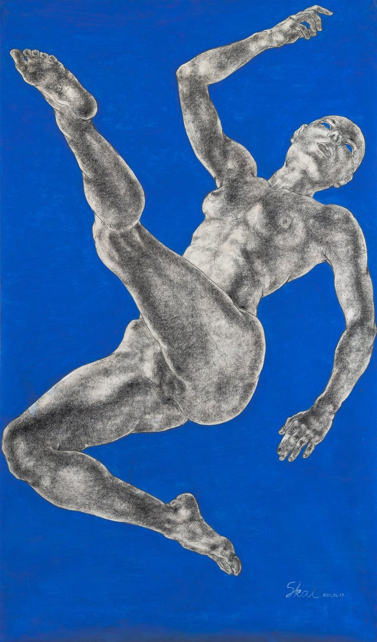 Naujas, lithuanian artist, new, art, Verdingyte, Skaiste, figure