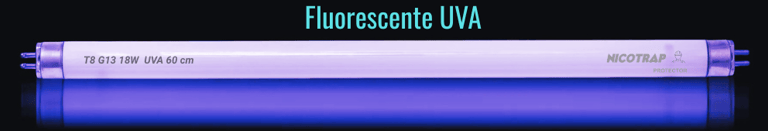 fluorescentes uva para captura de moscas en la industria alimentaria