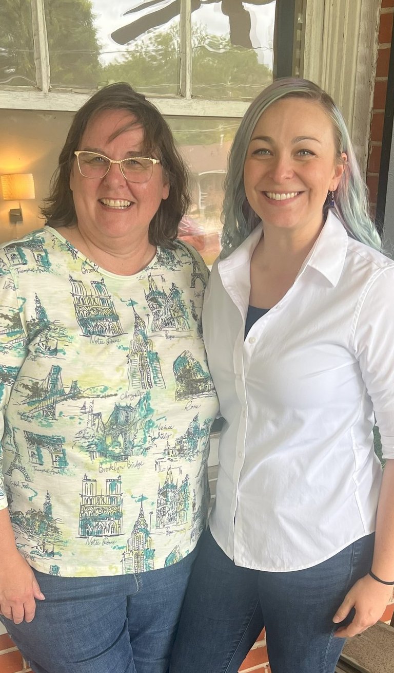 Suzy Hankins and Tabitha Dominguez
