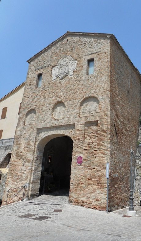 Porta ingresso principale Rocca Montefiore Conca, Rocca malatestiana, Eventi Rimini, Rocca di Luna