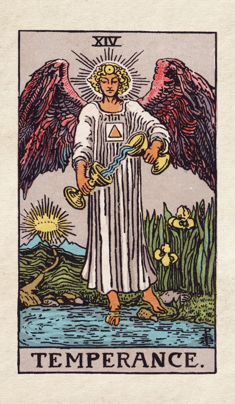 The Fool Meets Temperance: The Alchemy of Balance, Healing, and Divine Flow