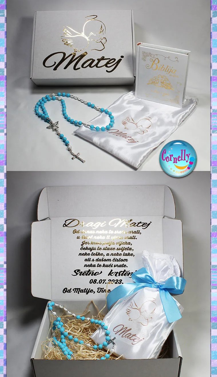 Krštenje Pokloni, Krštenje Beba Cornelly