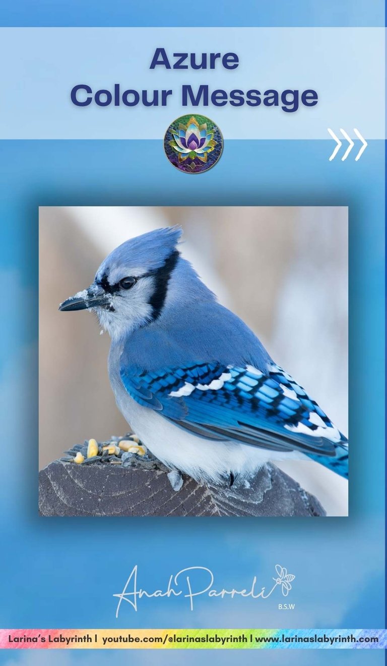 Colour Messenger: Power Of Azure Blue. Colour Healing; color healing