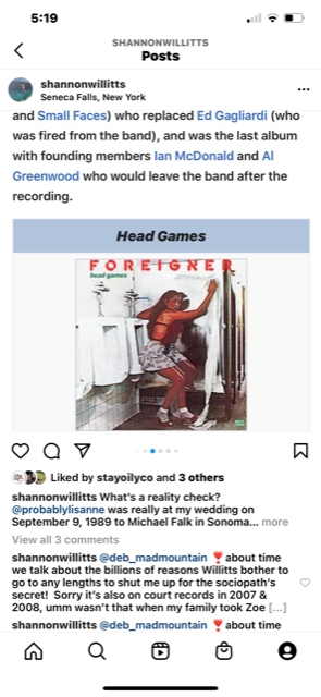 Michael Falk and his niece Lisanne Falk