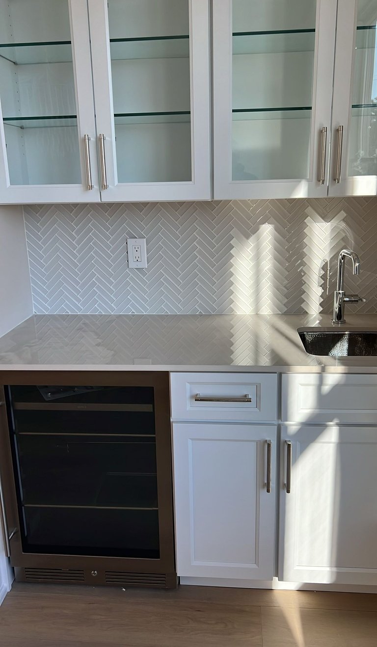 Tile installation