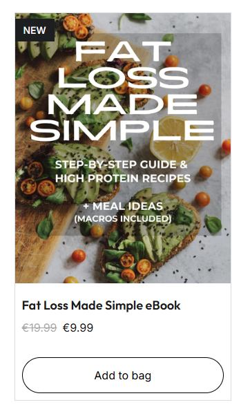 fat loss guide with simple meal plan and high protein recipes for easy weight loss