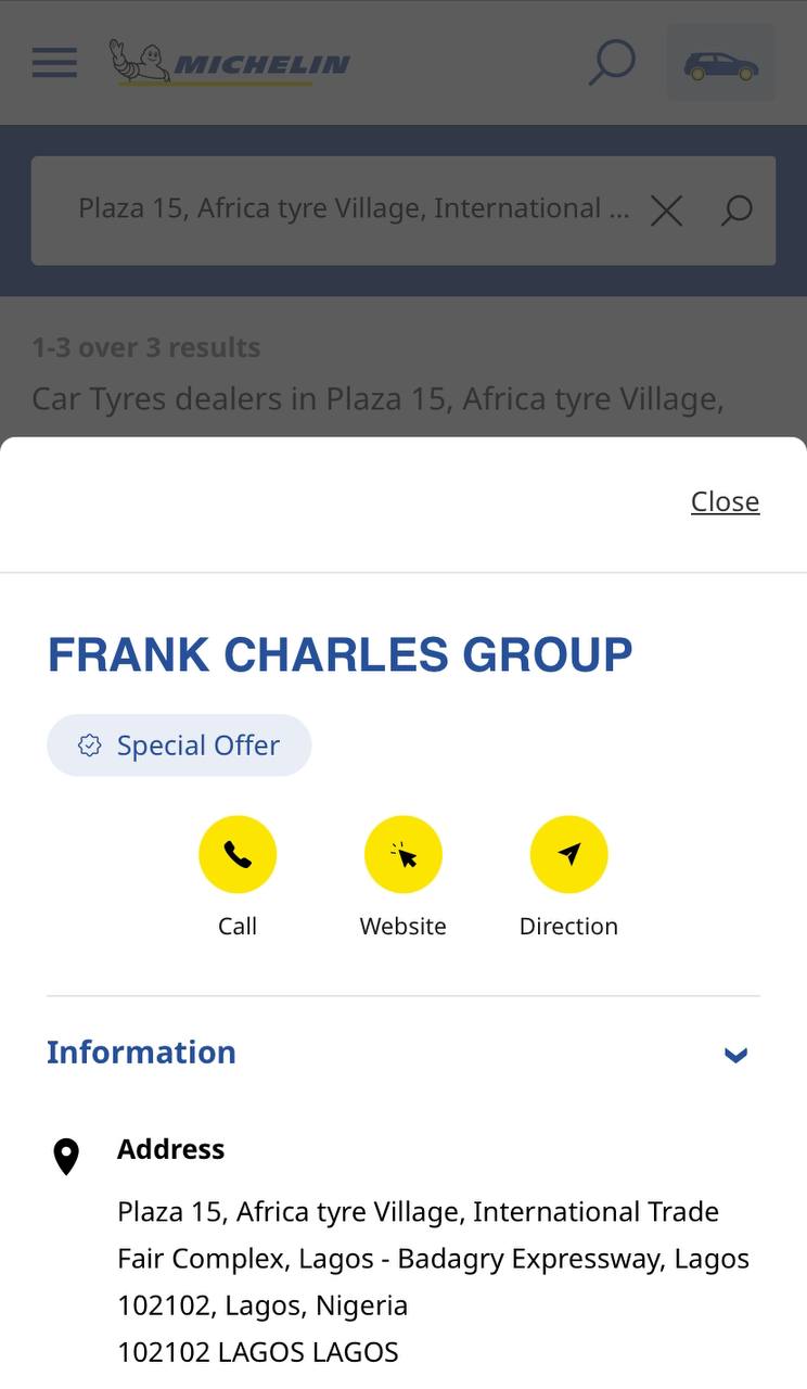 tyrepublic recognized as an official michelin tyre vendor in nigeria
