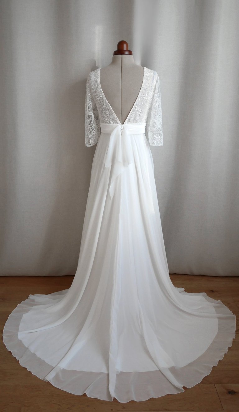 Robe de mariée Blanc Muguet