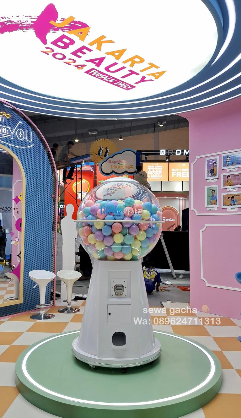 sewa mesin gachapon jumbo indonesia