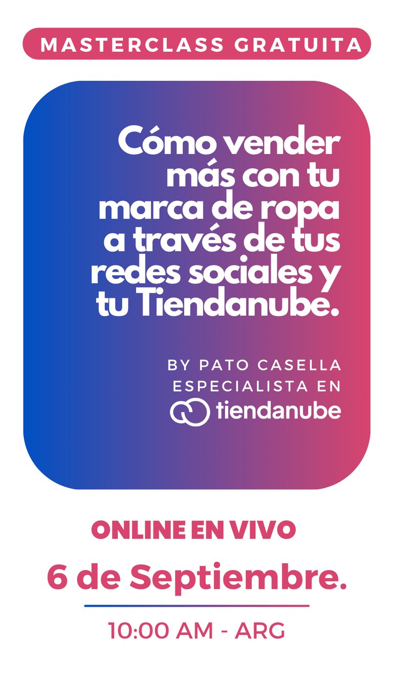 Masterclass Tiendanube y Fashion Makers