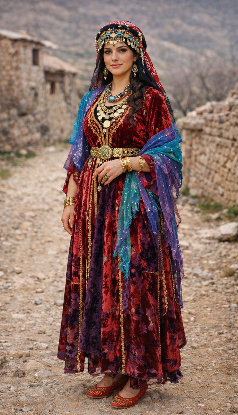 Fatih Berhem Gelinlik Geleneksel Kürt Kyafeti