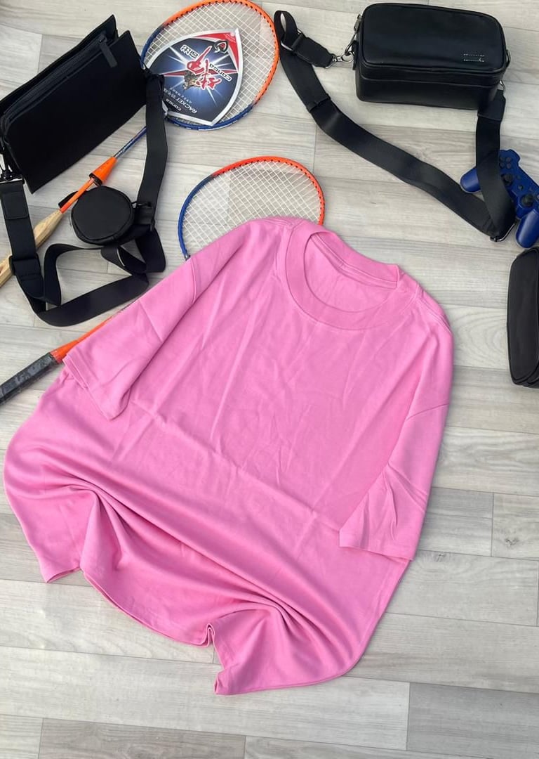 T-shirt Style Doux Rose Fuchsia