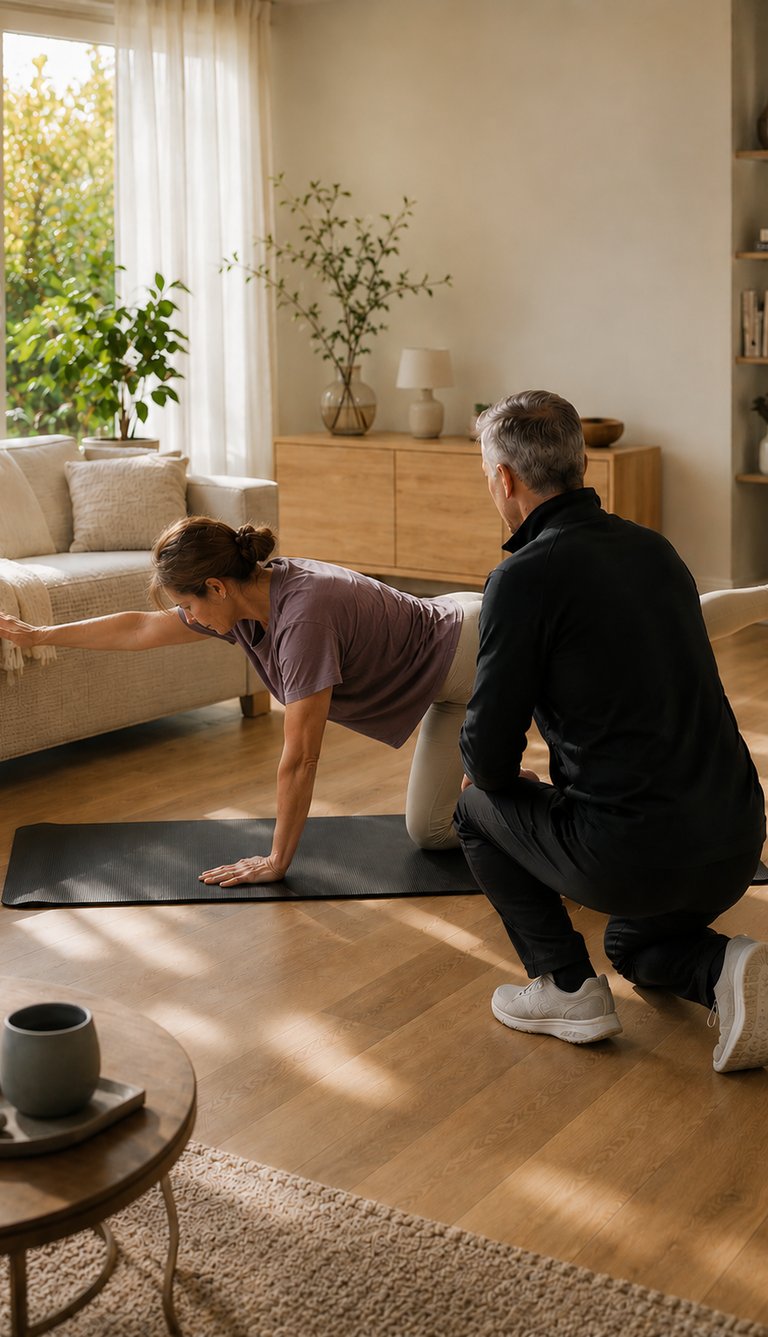 Coaching sportif à domicile dans le Golfe du Morbihan avec accompagnement personnalisé SAP