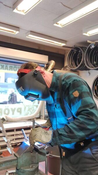 bicycle repairer welding in polkupyörähuolto turku