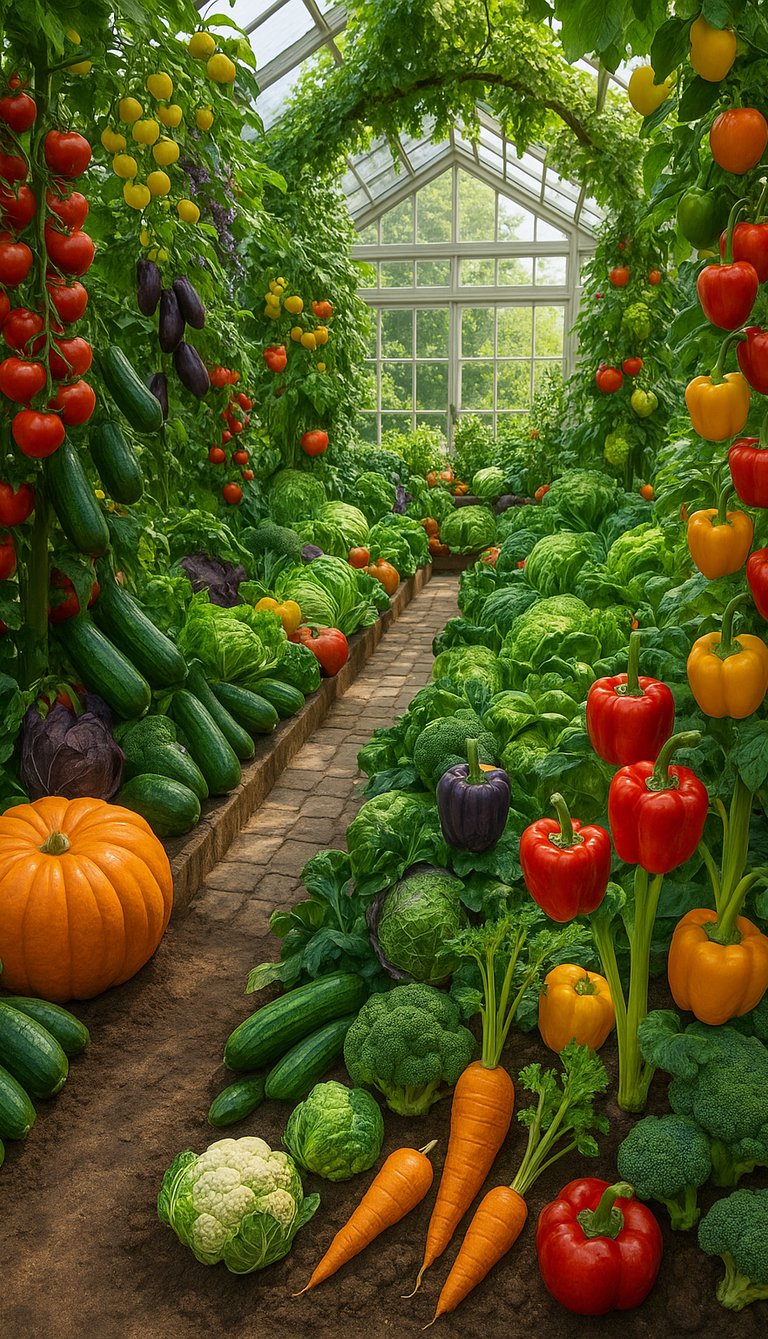 Potager bien entretenu pour la journée mondiale de l'alimentation